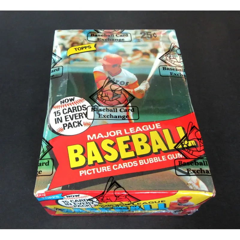 1980 Topps Baseball Unopened Wax Box (Authenticate)