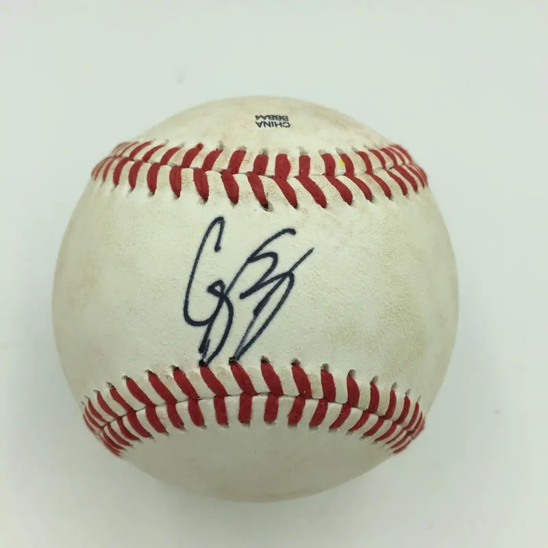 Rare 2012 Corey Seager Pre Rookie Signed Game Used Minor League Baseball JSA COA