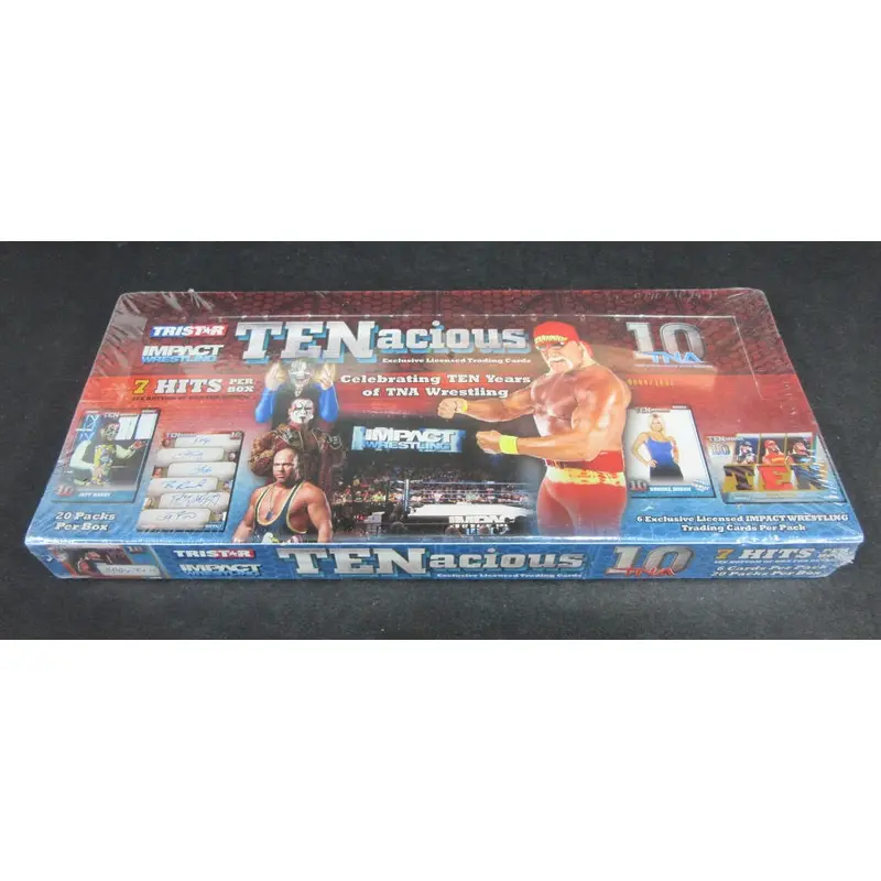 2012 TriStar TNA Impact Tenacious Wrestling Cards Box