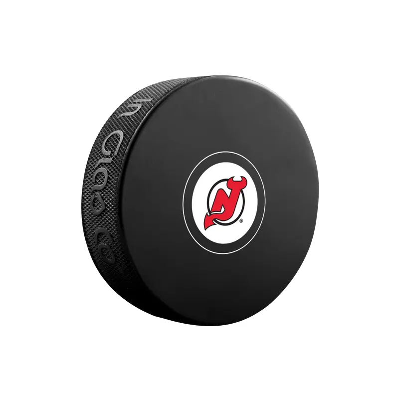 NHL New Jersey Devils Official Autograph Souvenir Hockey Puck