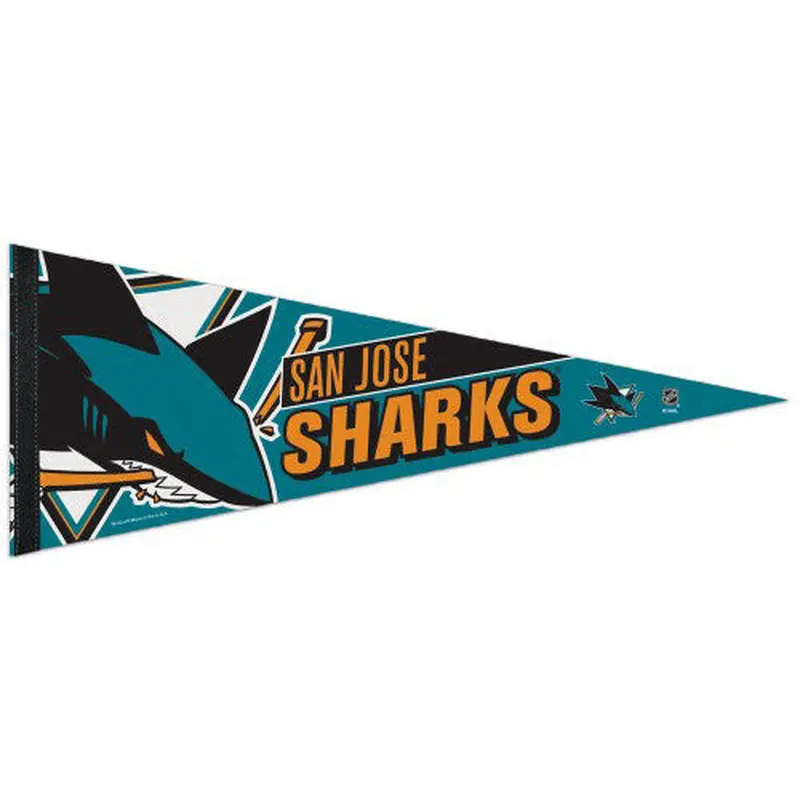 San Jose Sharks Official NHL Hockey Premium Felt Pennant - Wincraft Inc.