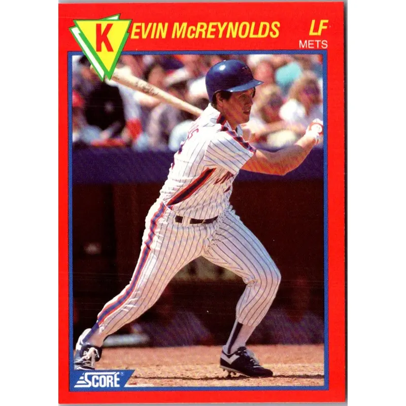 1989 Score Baseball's 100 Hottest Players Kevin McReynolds #96