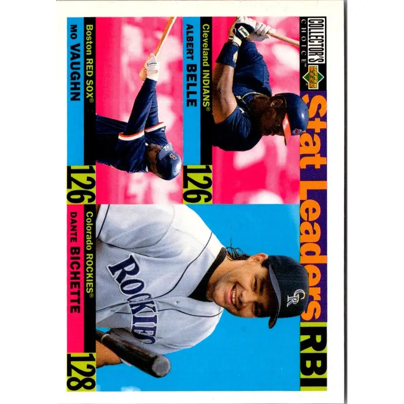 1995 Collector's Choice You Crash the All-Star Game Exchange Albert Belle #1