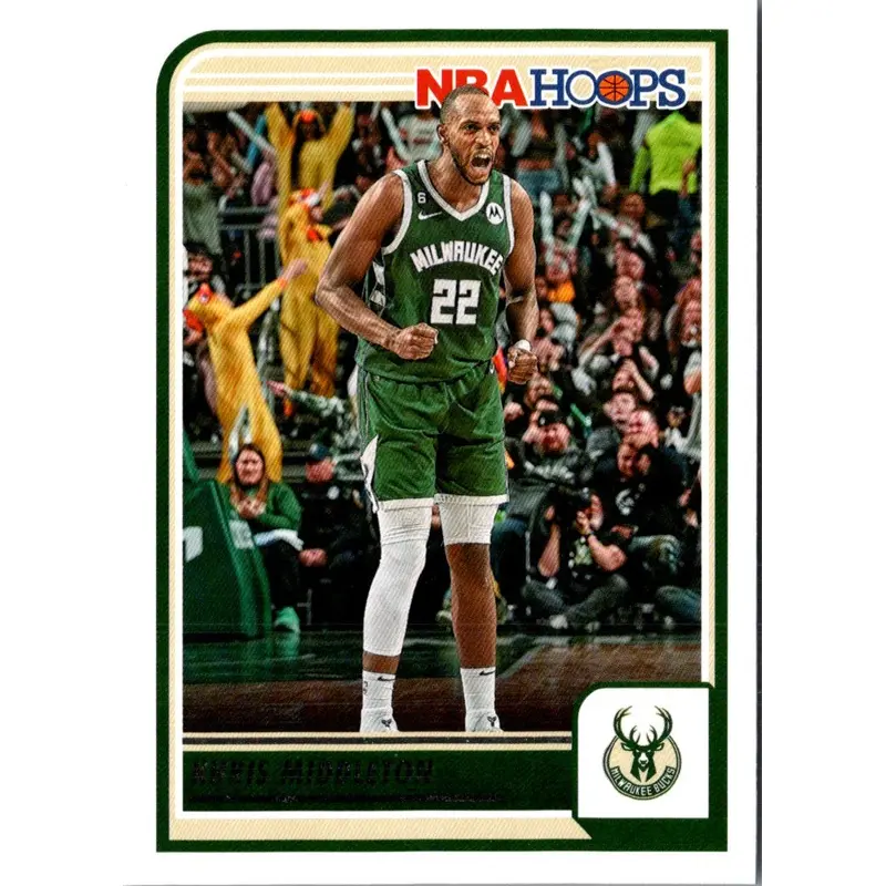 2023 Hoops Neon Green Khris Middleton #112