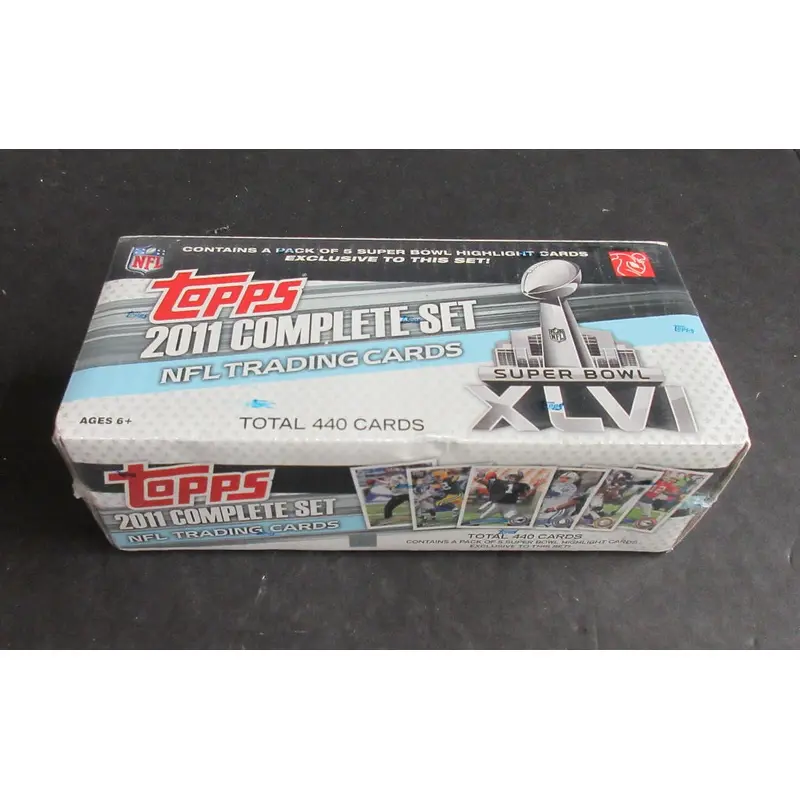 2011 Topps Football Factory Set (Super Bowl XLVI)