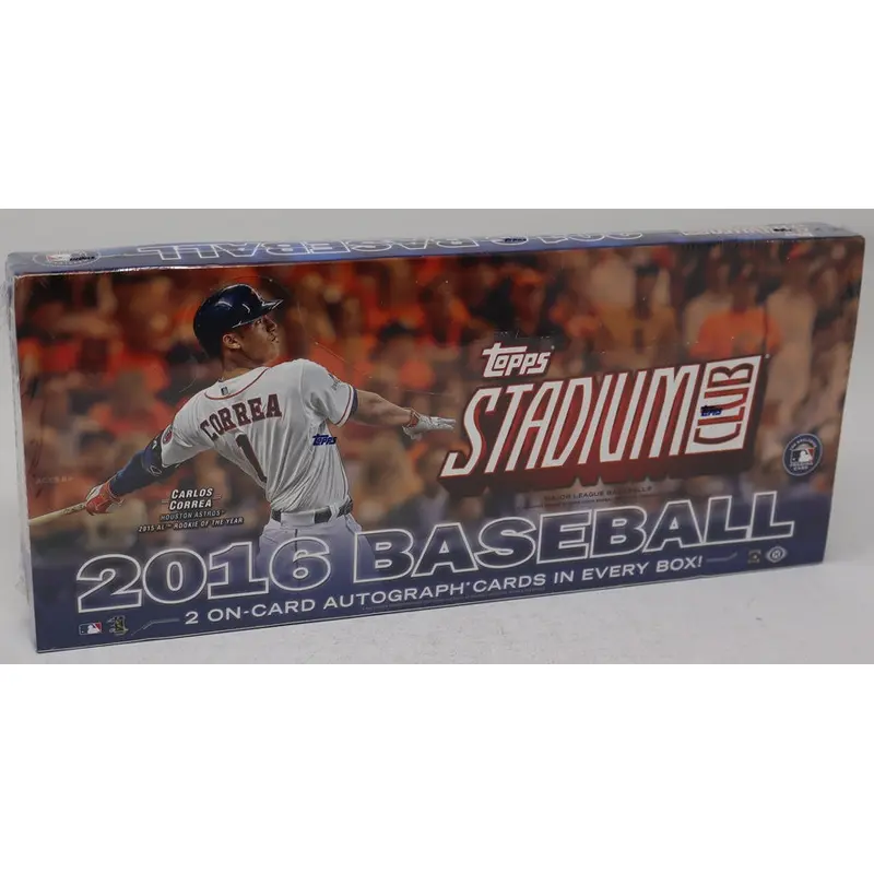2016 Topps Stadium Club Baseball Box (Hobby) (16/8)