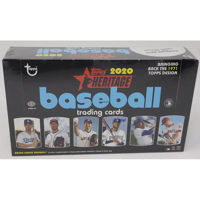 2020 Topps Heritage Baseball Box (Hobby) (24/9)