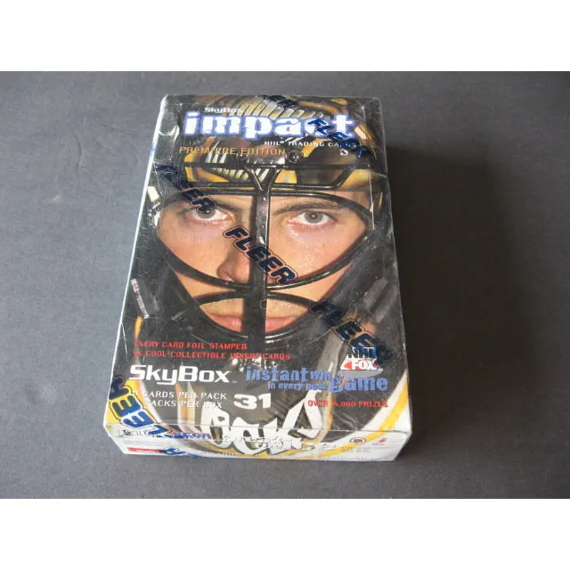 1995/96 Fleer Skybox Impact Hockey Box