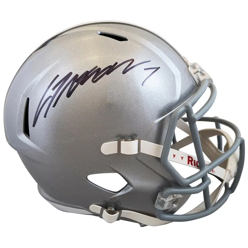 Ohio State C.J. Stroud Authentic Signed Full Size Speed Rep Helmet Fanatics