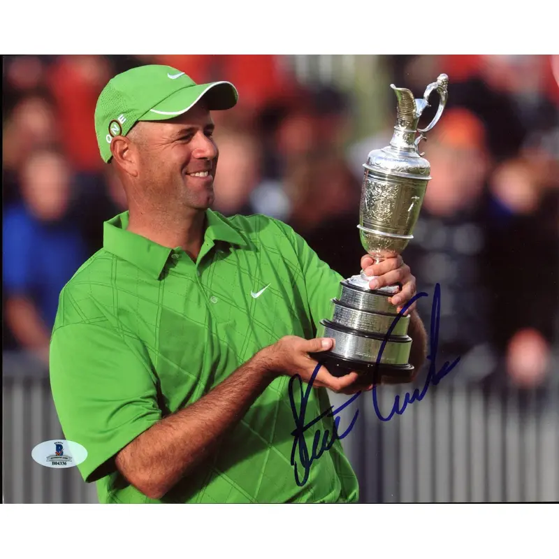 Stewart Cink PGA Golf Authentic Signed 8X10 Photo Autographed BAS #B04336
