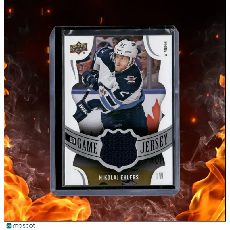 2018-19 Upper Deck Nikolaj Ehlers UD Game Jersey #GJ-NE