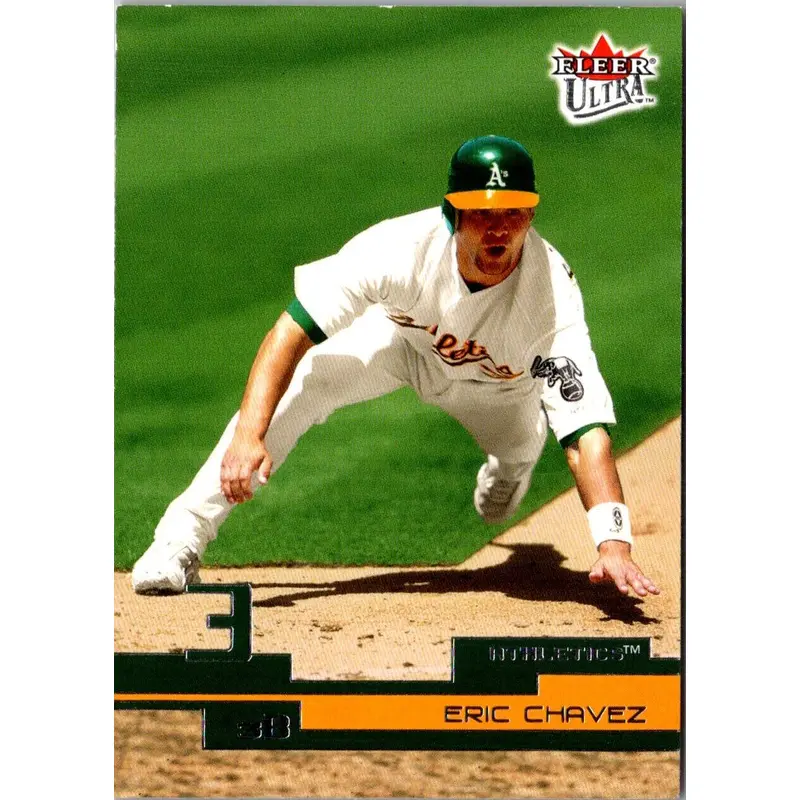 2002 Donruss Super Estrellas Nacion De Origen Eric Chavez #6