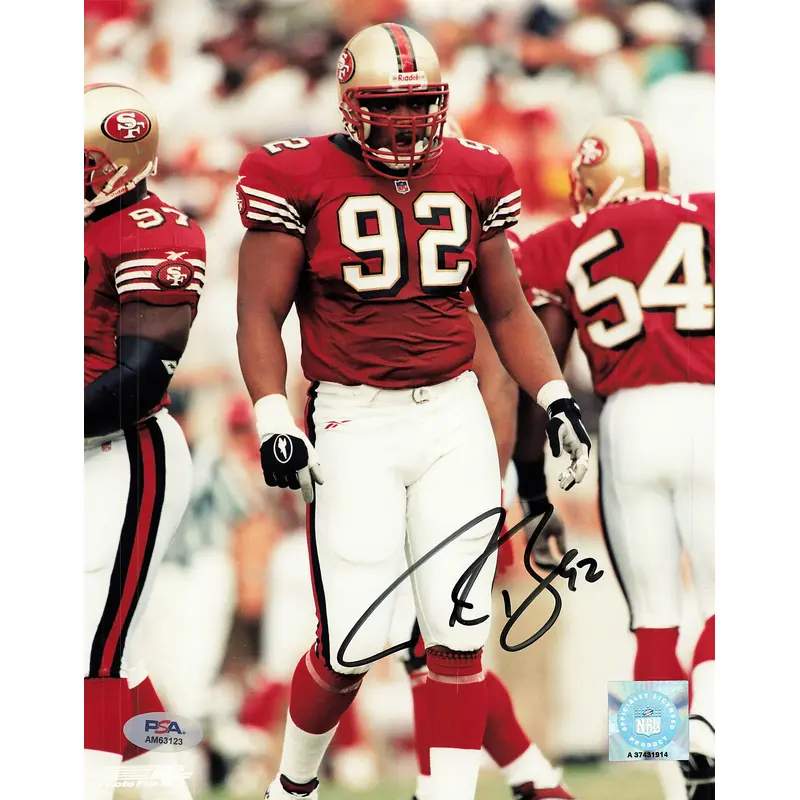 Roy Barker signed 8x10 photo PSA/DNA San Francisco 49ers Autographed