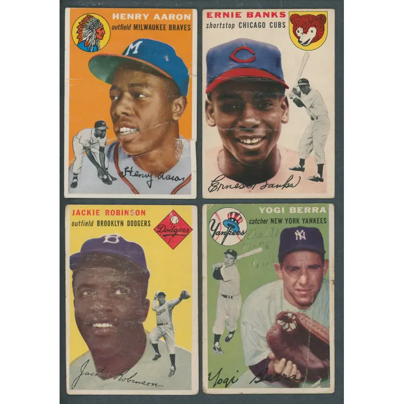 1954 Topps Baseball Near Set (249/250) PR VG (22-004)