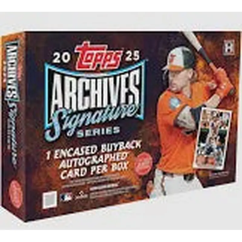 2025 Topps Archives Signature Series Active Player Edition Baseball Hobby Box