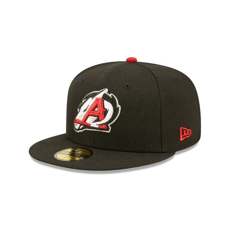 New Era - 59fifty Fitted - MiLB - AC Perf - Arkansas Travelers - Black