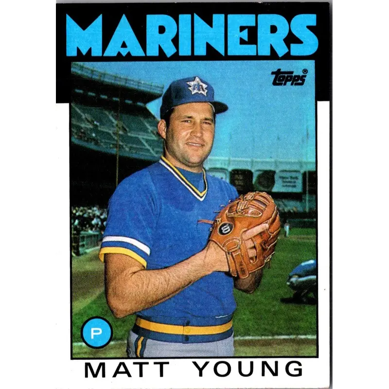 1986 Topps Matt Young #676