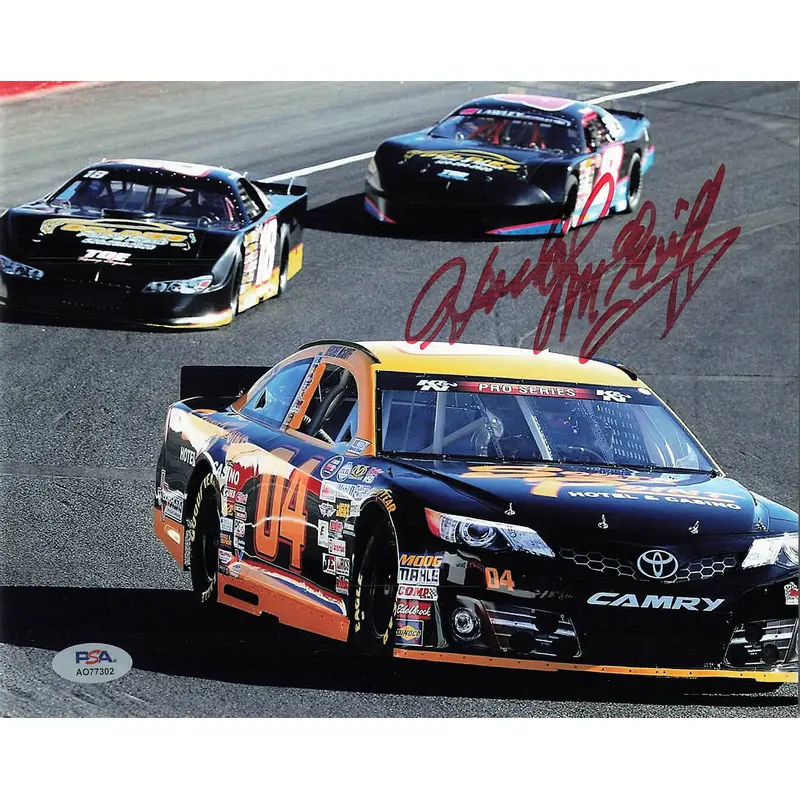 Hershel Mcgriff signed 8x10 photo PSA/DNA Autographed Nascar