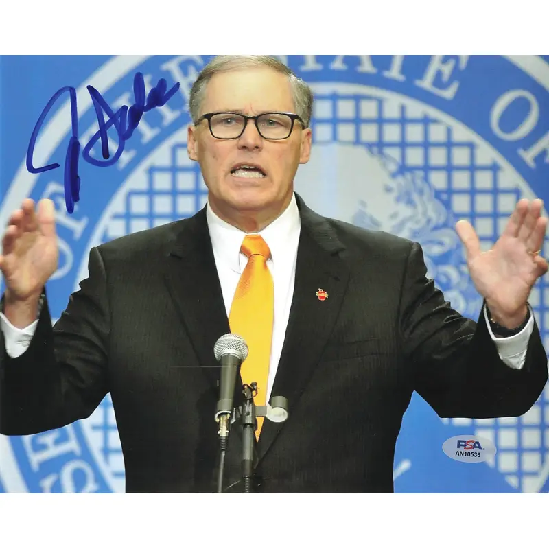 Jay Inslee signed 8x10 photo PSA/DNA Autographed