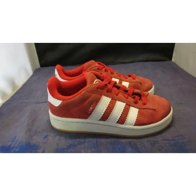 Used Adidas Campus Elastic Laces Shoes Youth Size 2
