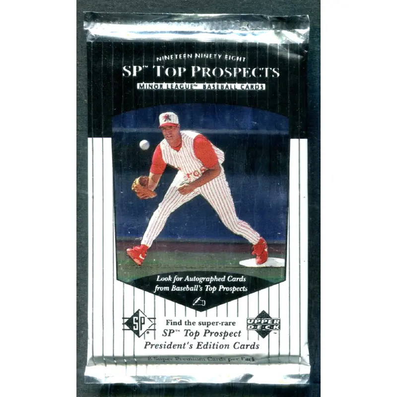 1999 Upper Deck SP Top Prospects Minor League Baseball Unopened Pack (8)
