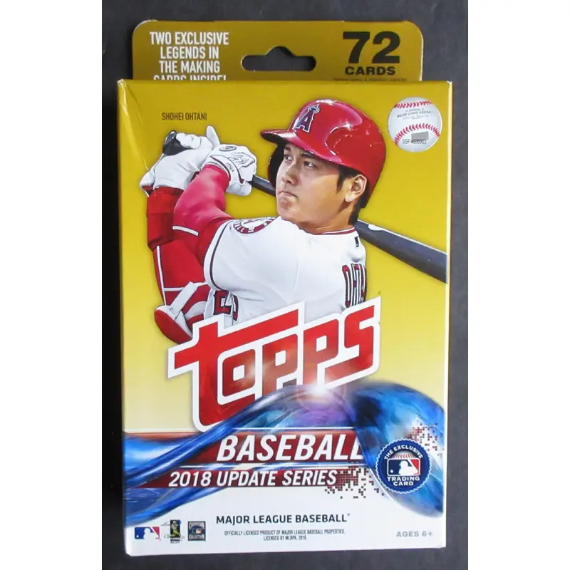 2018 Topps Baseball Update Series Hanger Box (72)