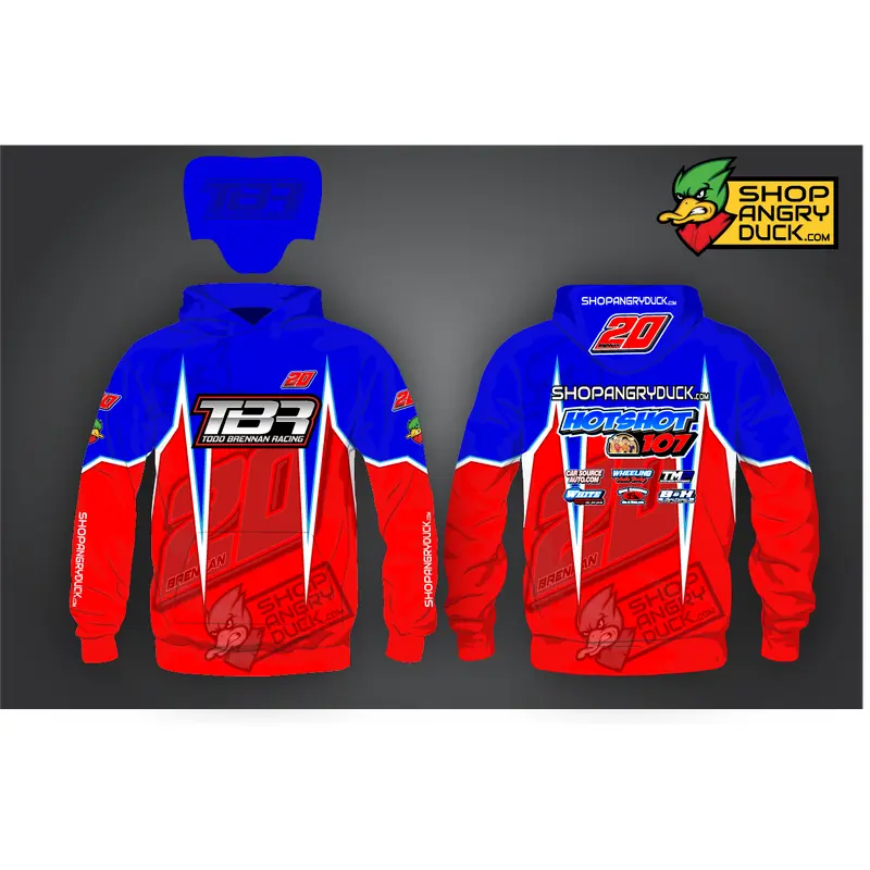 Todd Brennan Racing Style Hoodie