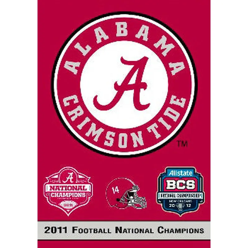 Alabama Crimson Tide 2011 National Champs Commemorative Banner