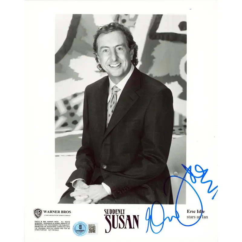 Eric Idle Suddenly Susan Authentic Signed 8x10  Vertical Photo BAS #BS20725