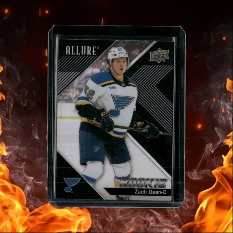 2024-25 Upper Deck Allure Zach Dean Black Rainbow Rookie #126