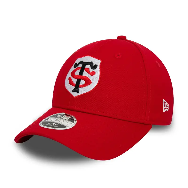 Stade Toulousain Youth Team Logo Red 9FORTY Adjustable Cap