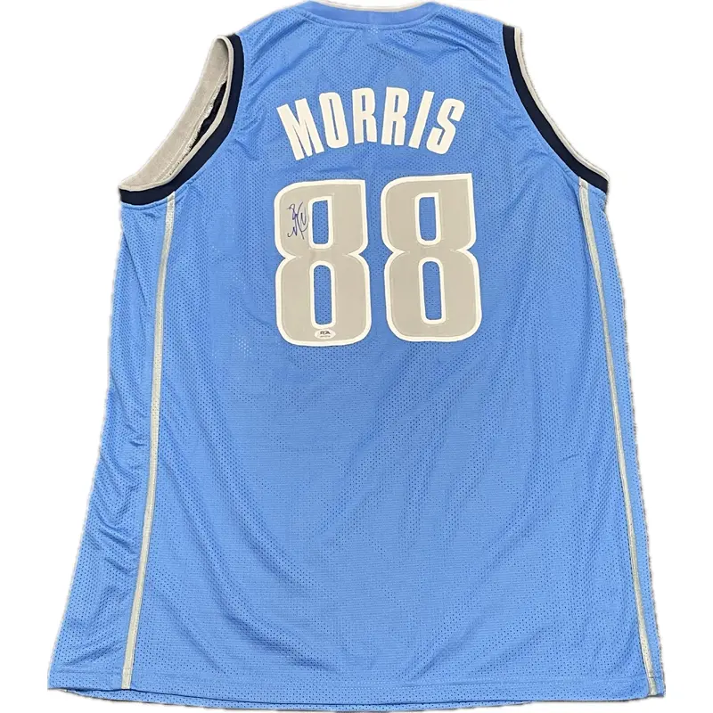 Markieff Morris Signed Jersey PSA/DNA Dallas Mavericks Autographed