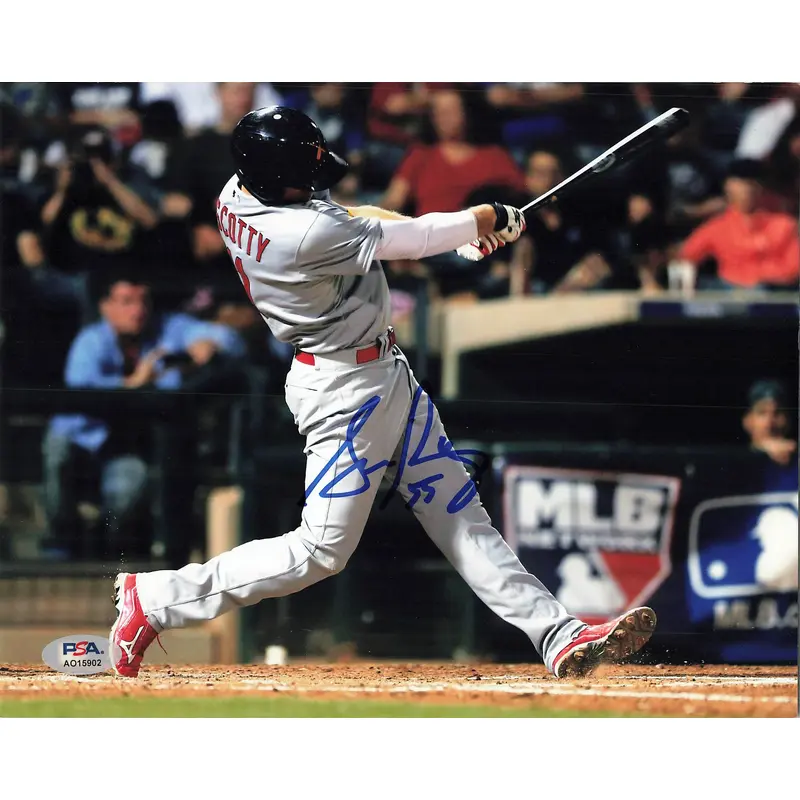 Stephen Piscotty signed 8x10 photo PSA/DNA St. Louis Cardinals Autographed