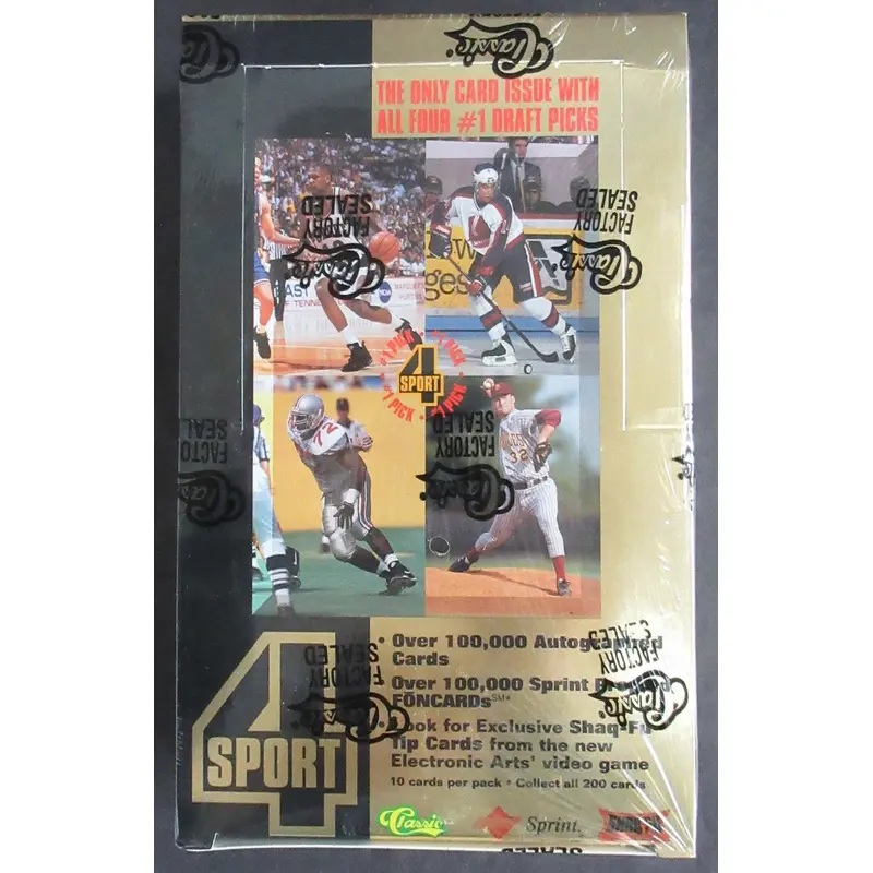 1994 Classic 4 Sport Draft Picks Box (36/10)