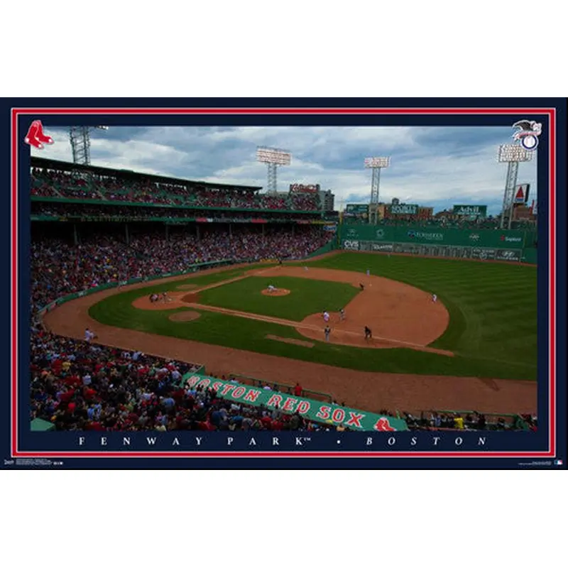 Fenway Park Gameday Boston Red Sox Official MLB Stadium Poster - Trends International