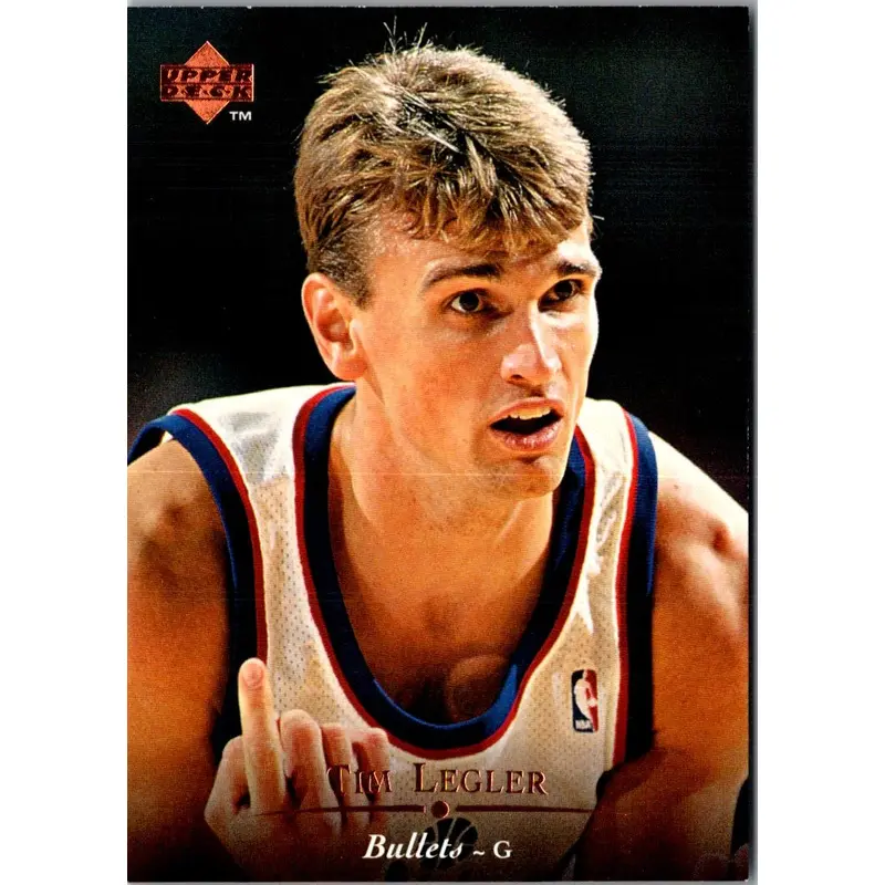1995 Upper Deck Tim Legler #290