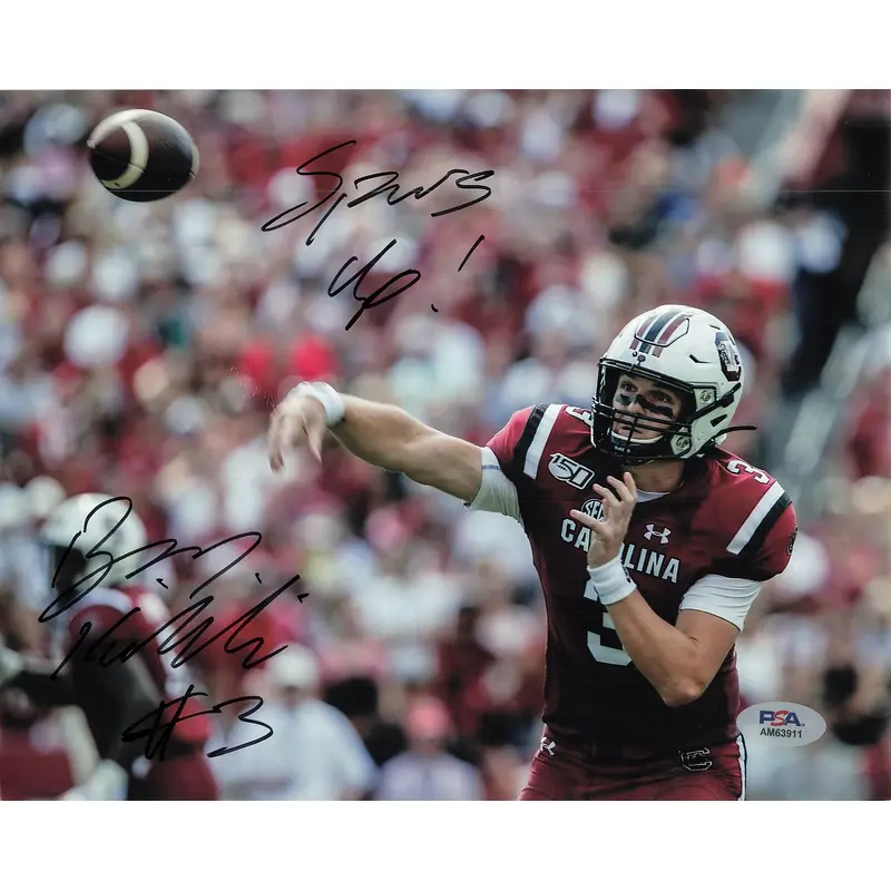 Ryan Hilinski signed 8x10 photo PSA/DNA Autographed