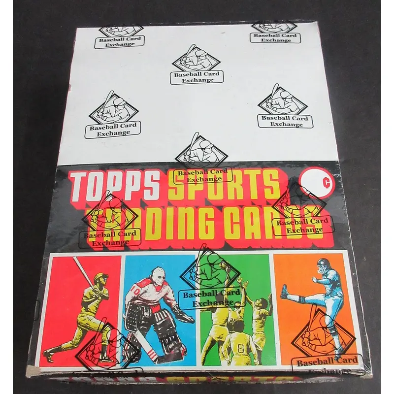 1980 Topps Baseball Unopened Rack Box (BBCE) (A15370)