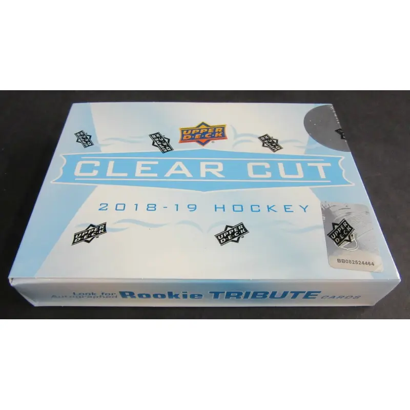 2018/19 Upper Deck Clear Cut Hockey Box (Hobby)