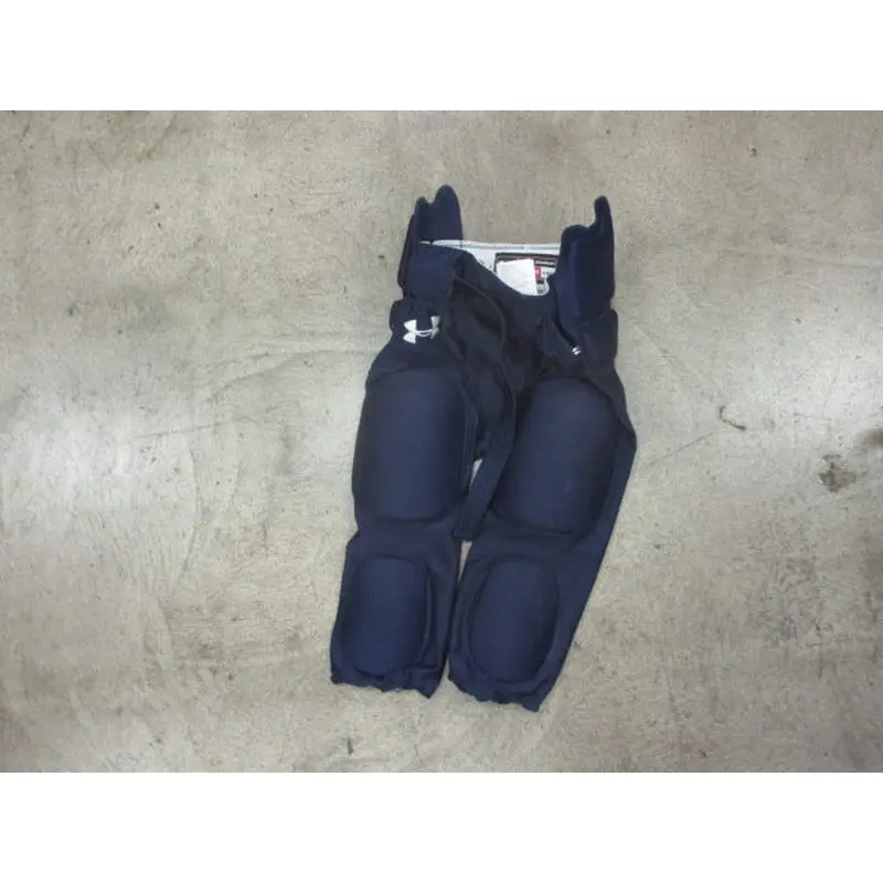 Used Under Armour Navy 7-Pad Football Pants- Youth Medium