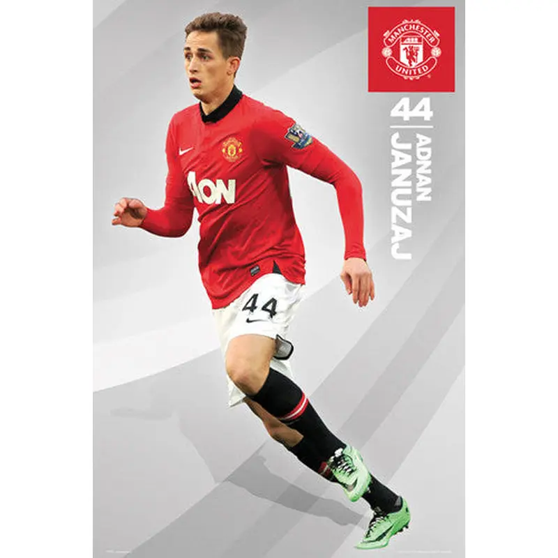 Adnan Januzaj "Superstar" Manchester United FC Soccer Action Poster - GB Eye (UK)