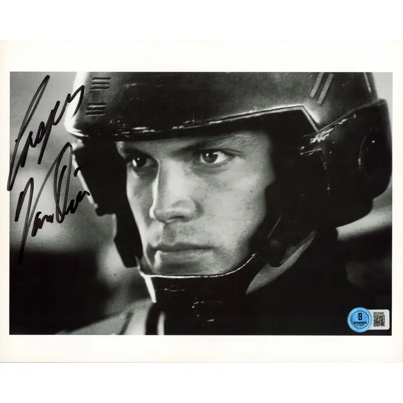 Casper Van Dien Starship Troopers Authentic Signed 8x10 Photo BAS #BS29460