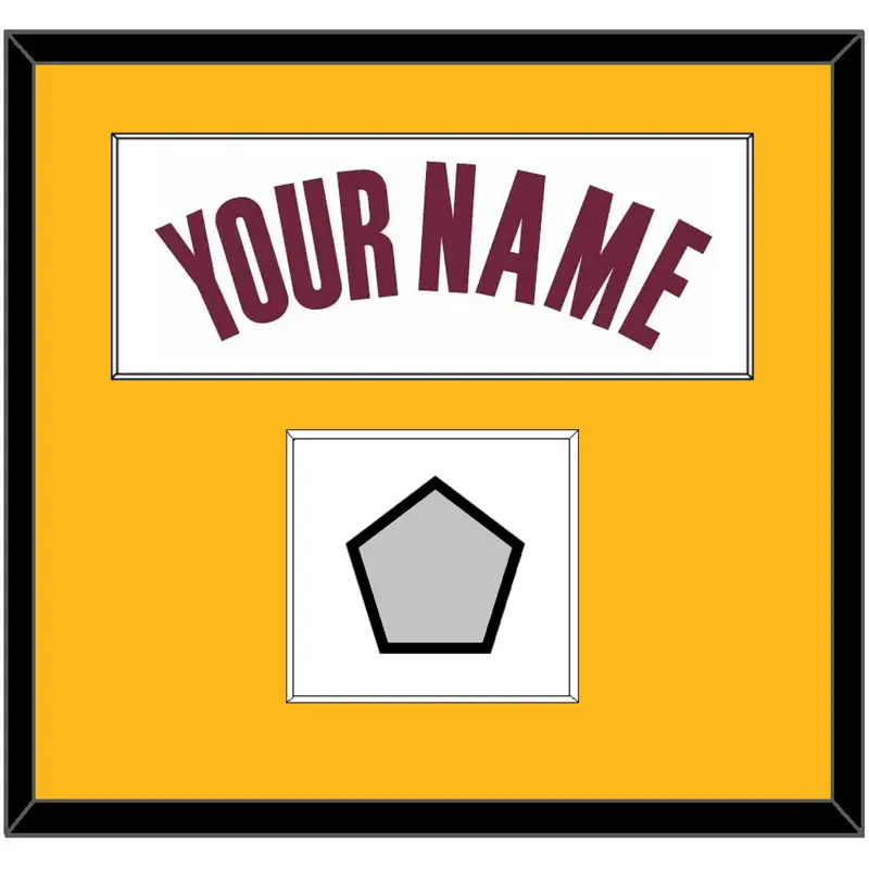 Cleveland Name & Finals Patch - Home White (2010-2017) - Single Mat 1