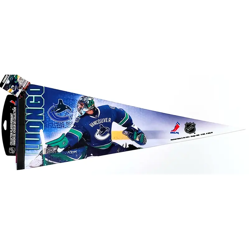 Roberto Luongo Vancouver Canucks Premium Felt Collector's Pennant (L.E. /2,008) - Wincraft