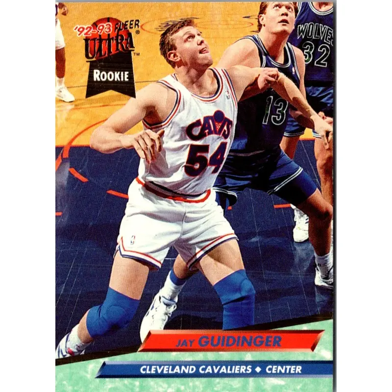 1992 Ultra Jay Guidinger #240 Rookie