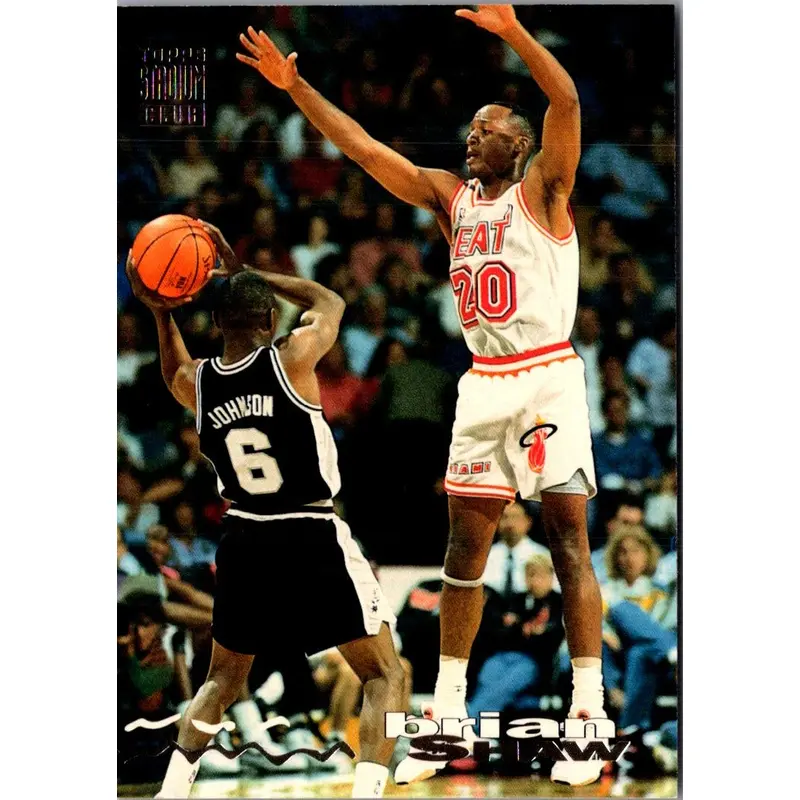 1993 Stadium Club Super Teams NBA Finals Brian Shaw #134