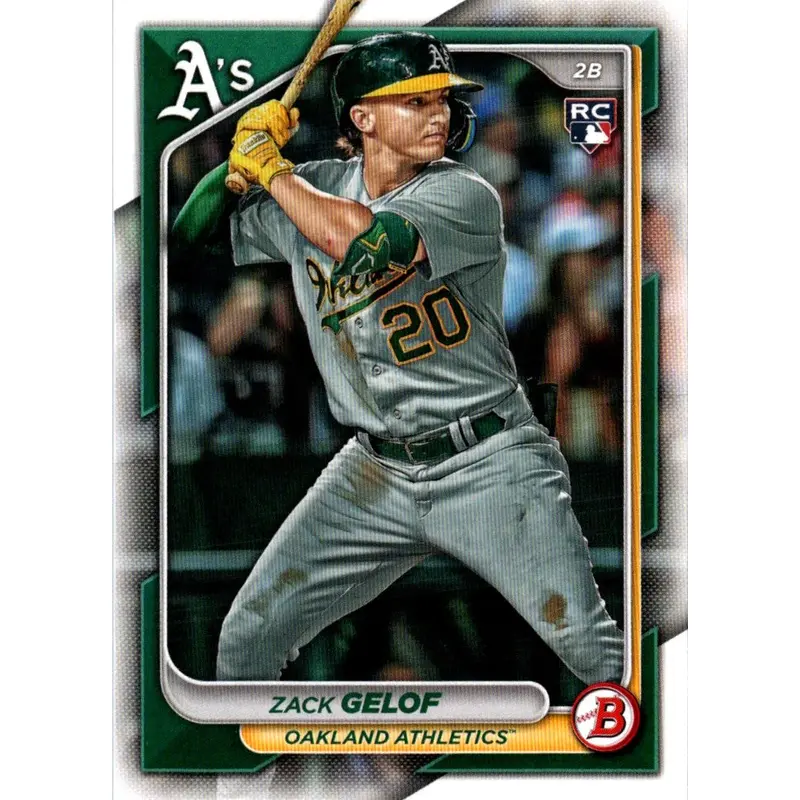 2024 Bowman Green Pattern Zack Gelof #14