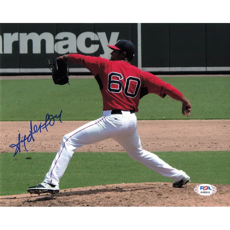 ANDERSON ESPINOZA signed 8x10 photo PSA/DNA Boston Red Sox Autographed