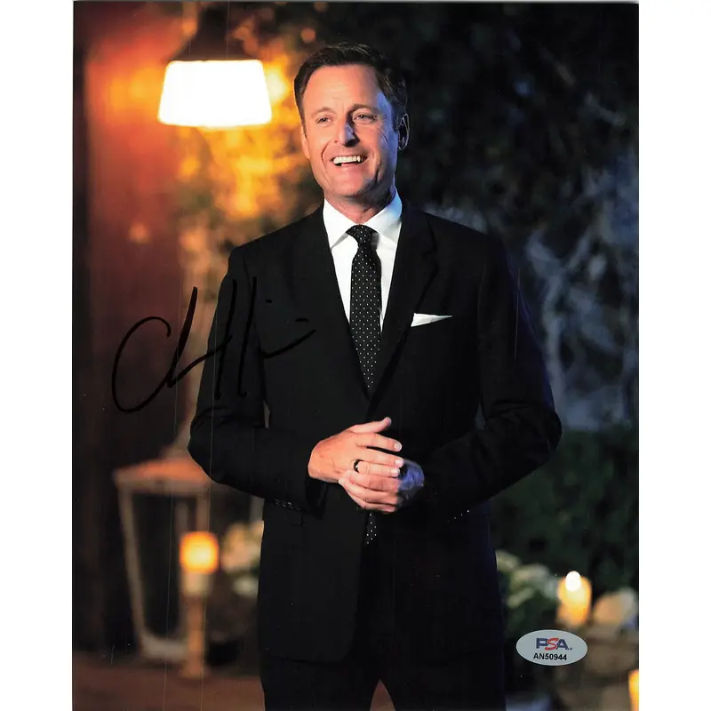 Chris Harrison signed 8x10 photo PSA/DNA Autographed
