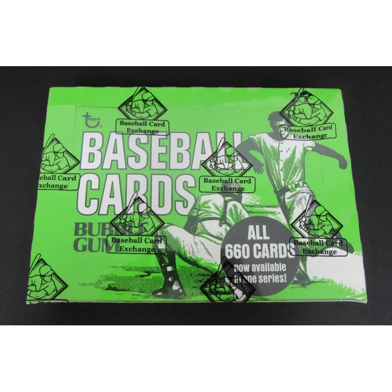 1975 Topps Baseball Unopened Cello Box